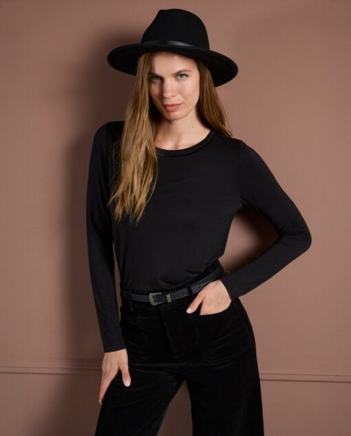 Sombrero fedora Negro