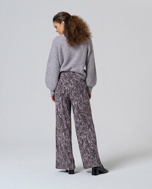 Pantalon amplio Gris - Imagen 2