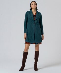 Chaqueta Levita Verde Botella