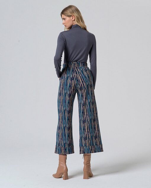 Pantalon recto Azul acero - Imagen 2