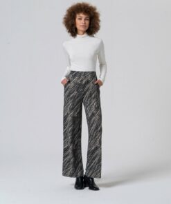 Pantalon amplio Negro - S