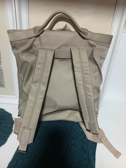 Mochila de nylon fruncida - Imagen 2