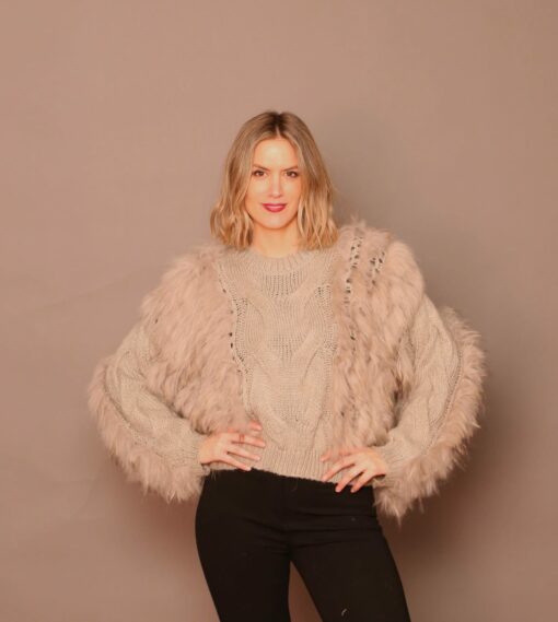 Jersey ochos pelo, gris