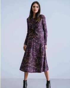 Vestido estampado, mariposa