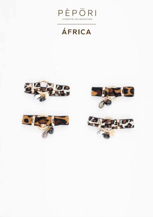 Pulsera África. Elástica