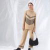 Conjunto camel/azul