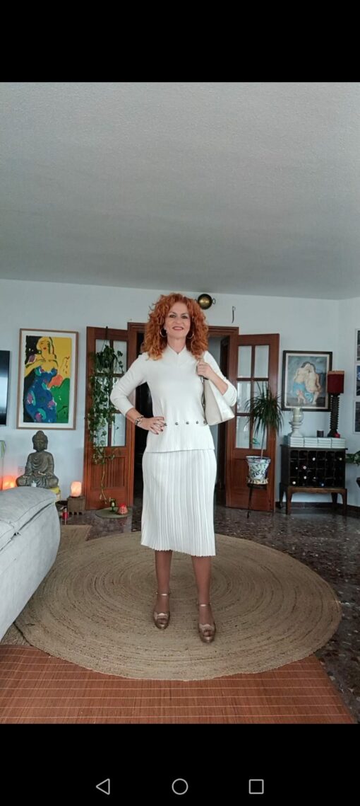Falda retenidas crudo