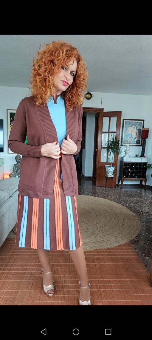 Chaqueta corta detalle