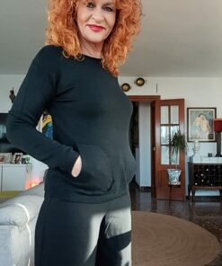 Alternative view of Jersey bolsillos negro