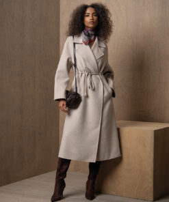 Alternative view of Abrigo de lana "handmade" Piedra