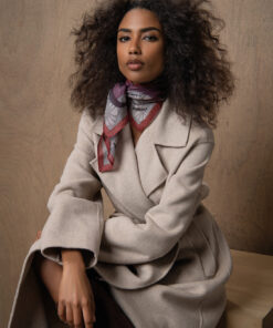 Abrigo de lana "handmade" Piedra