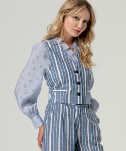 Chaleco corto Marino