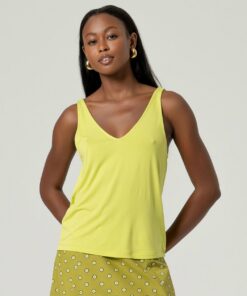 Top de tirantes amarillo