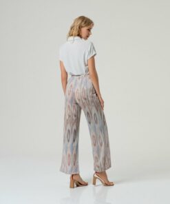 Alternative view of Pantalon recto Gris claro