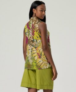 Alternative view of Camisa sin mangas Verde