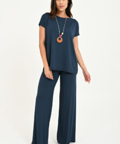 Camiseta ancha collar