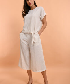 Pantalón pirata mil rayas