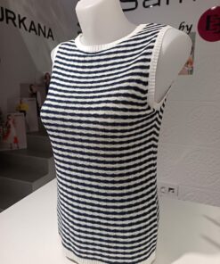 Alternative view of Chaleco rayas bicolor marino