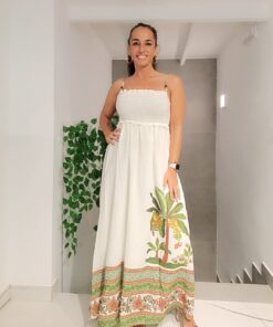 Vestido tirantes palm
