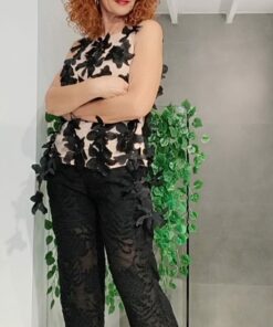 Pantalón transparencias