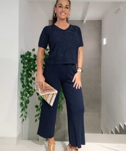 Pantalón canale Azul