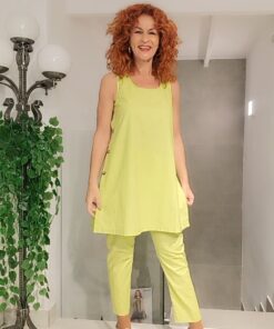 Pantalón fluor goma cintura