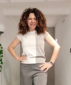 Jersey manga corta perla
