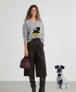 Sueter Vigore Perro Gris