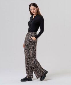 Pantalón ancho Negro