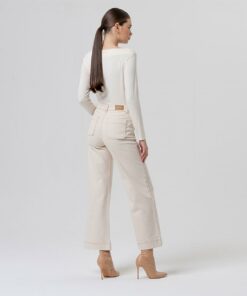 Alternative view of Jeans con bolsillos delanteros Crudo